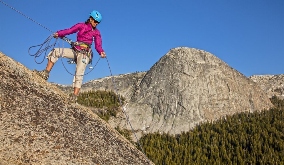 Yosemite National Park rock climbing