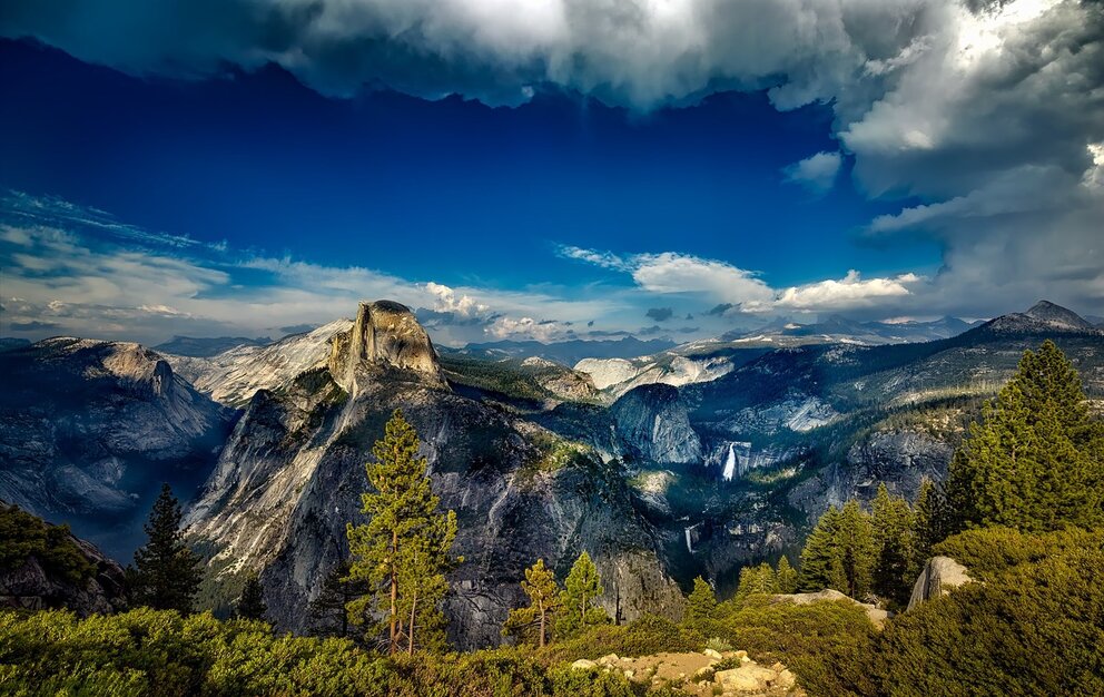 Yosemite National Park Valley View