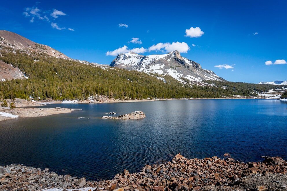 view of river in Yosemite National Park